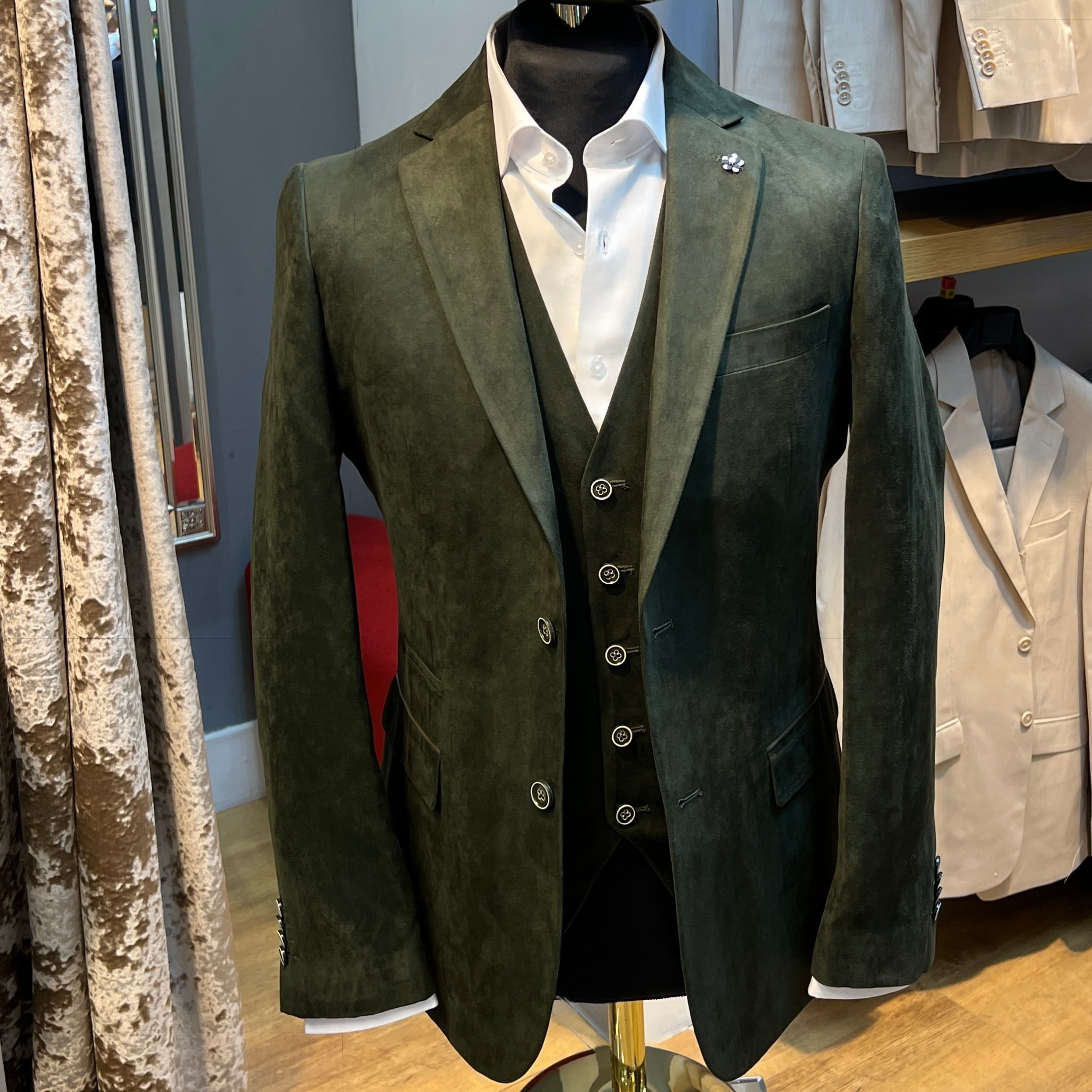 Green Alcantara