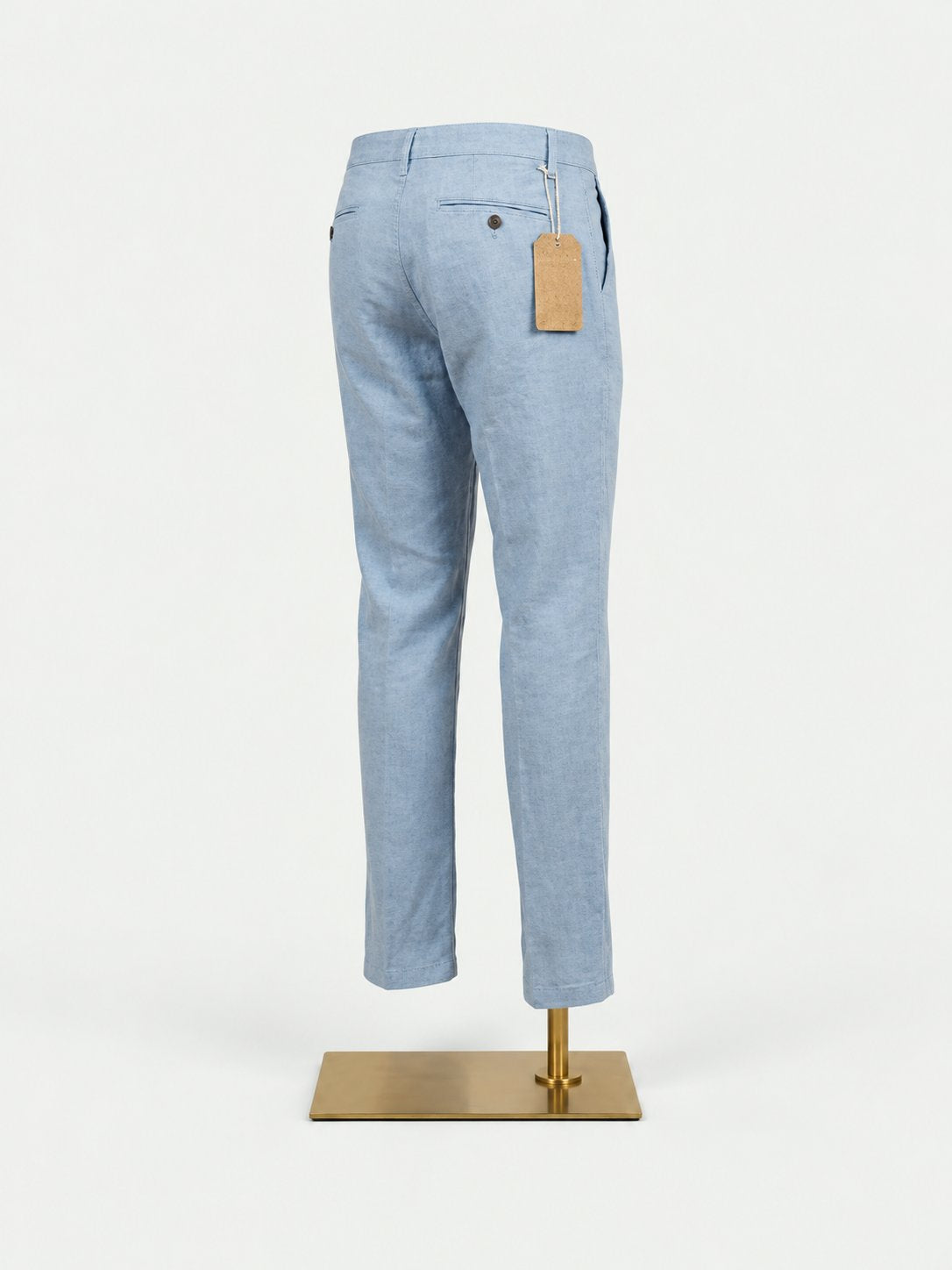 Sky Linen & Cotton Chinos - Tailored Fit – image 4