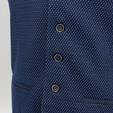 Dapper Dot Navy Blue Waistcoat