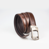 Rich Espresso Leather Belt