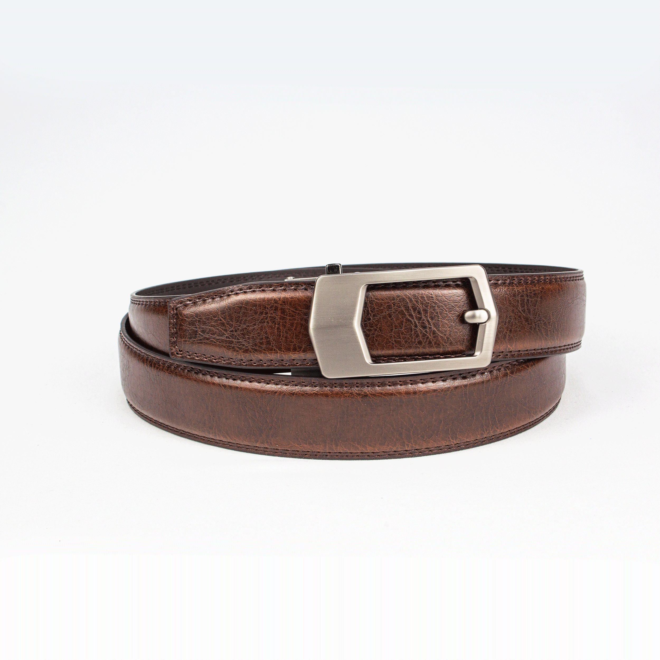 Rich Espresso Leather Belt