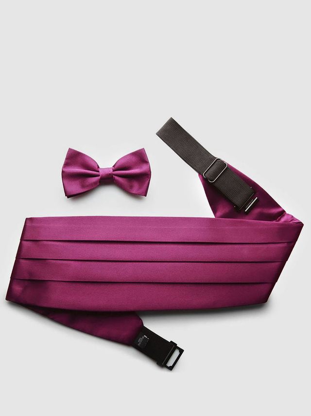 Purple Cummerbund