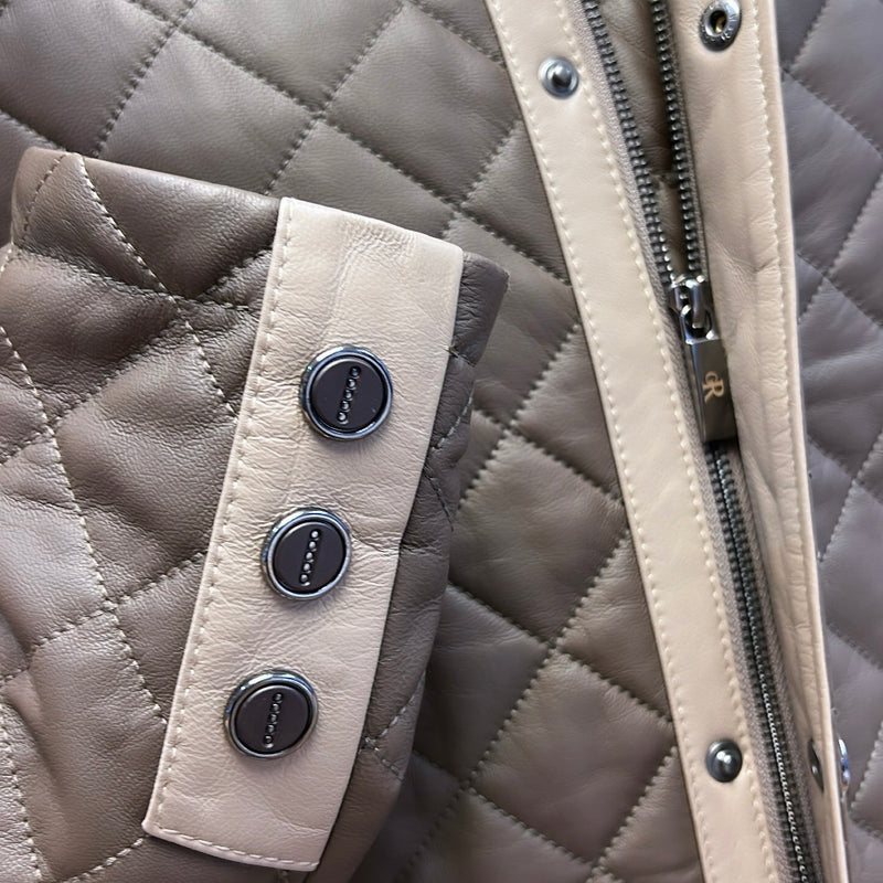 Bentley diamond signature leather jacket – Gee Ricci