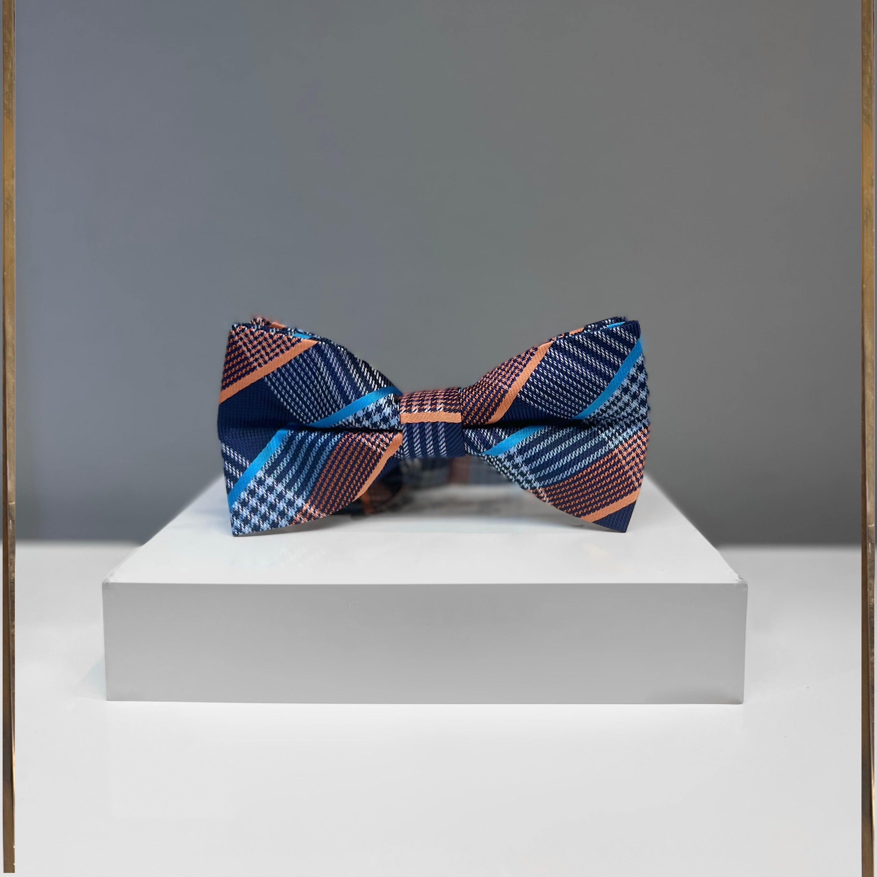 Multi-colour silk bow