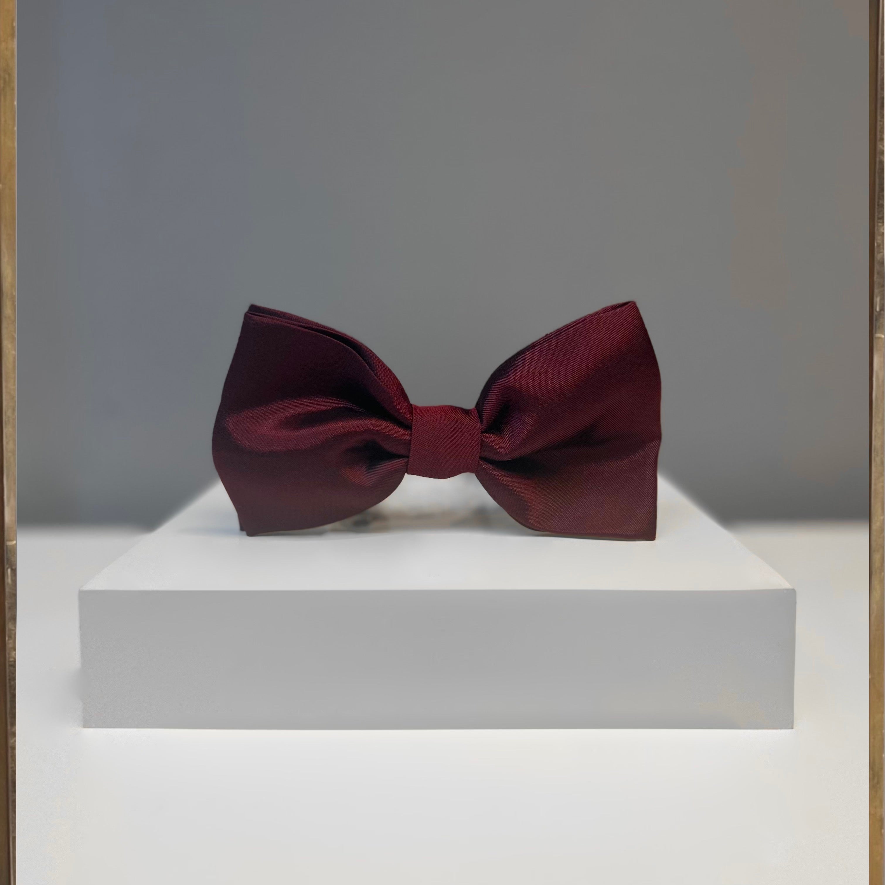 Burgundy Bow tie